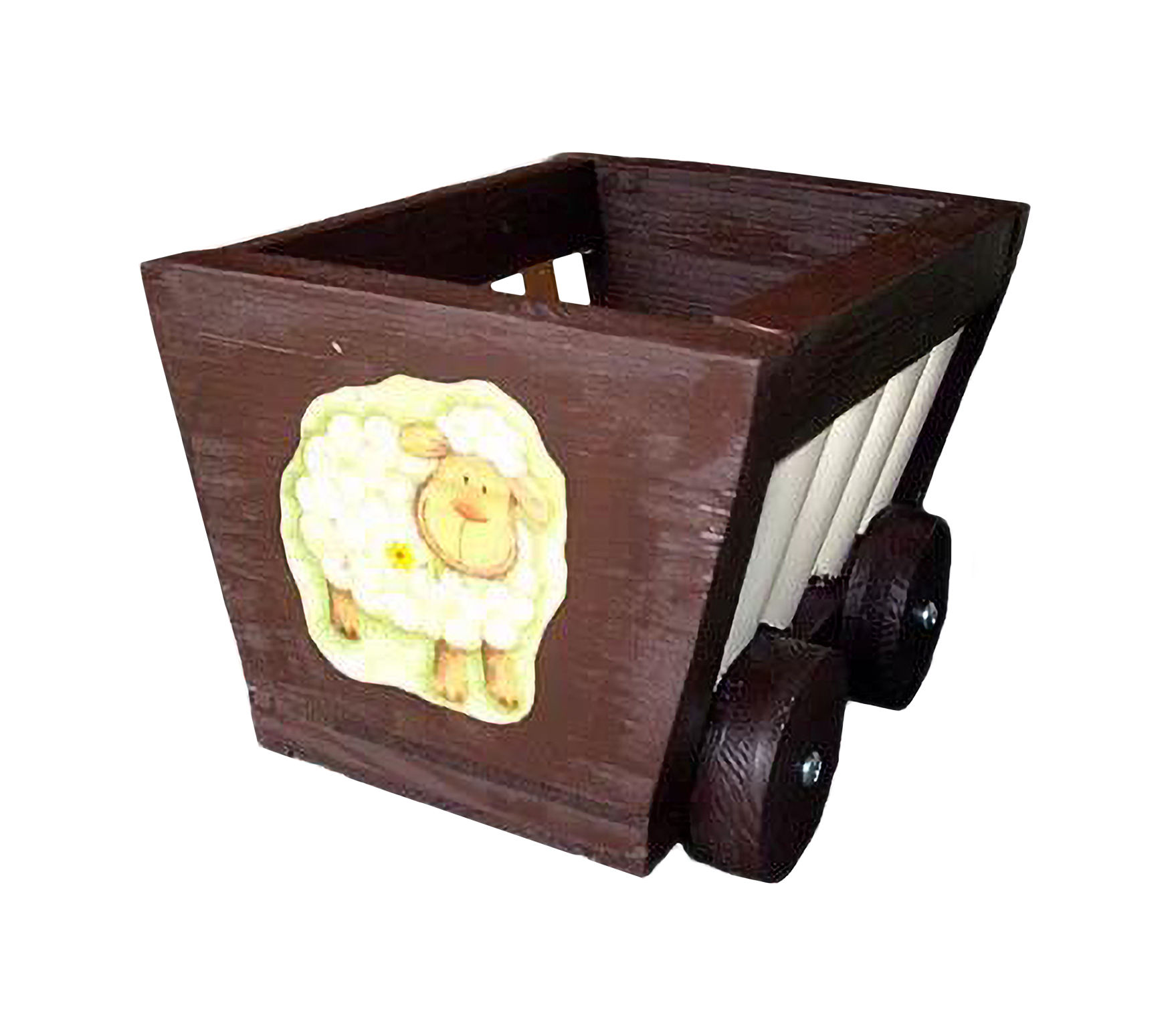 Heuwagen klein - Schäfchen