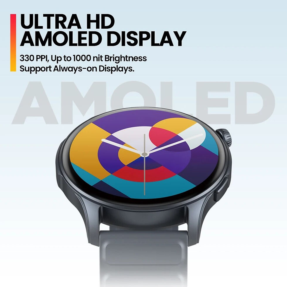 Miniatura: Novo smartwatch Zeblaze Btalk 3 PRO com tela AMOLED de 1,43