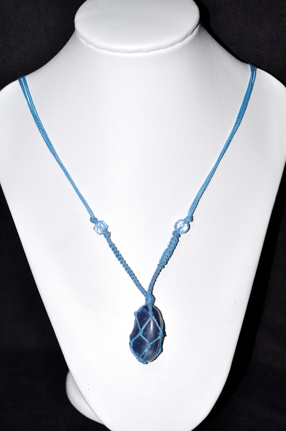 Miniatura: Colar Artesanal Quartzo Azul