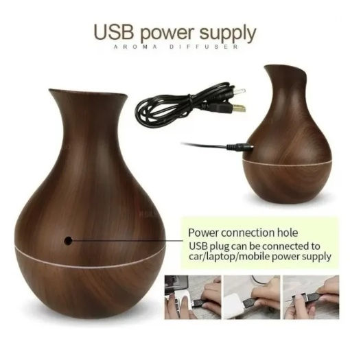Miniatura: Umidificador Noturno de LED Usb LUATEK 130ml LKJ-129