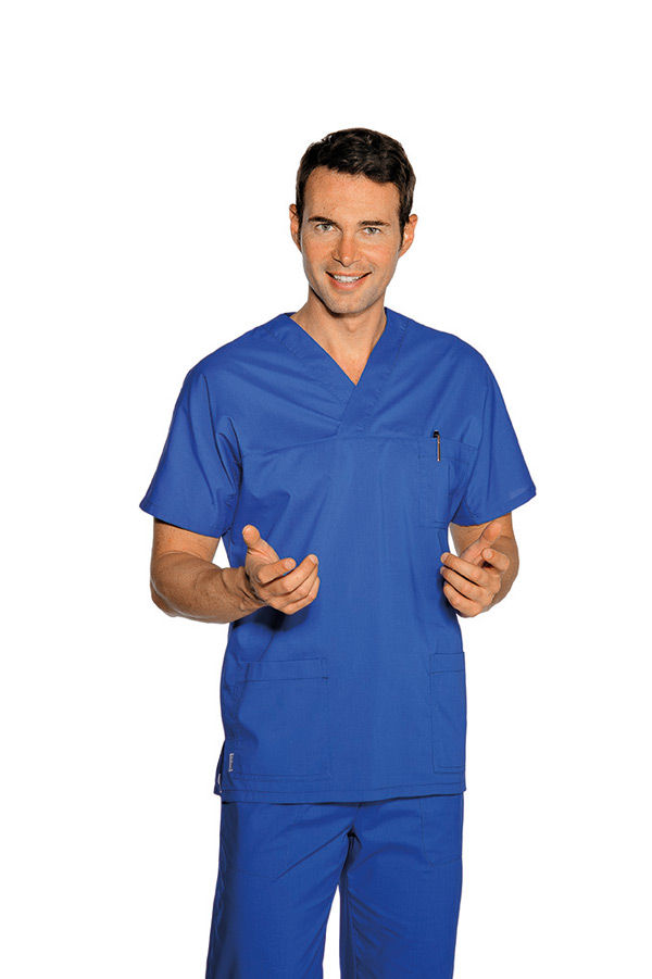 Miniatura: Casacca Unisex Collo a V - 65% polyester 35% cotton - 125gr