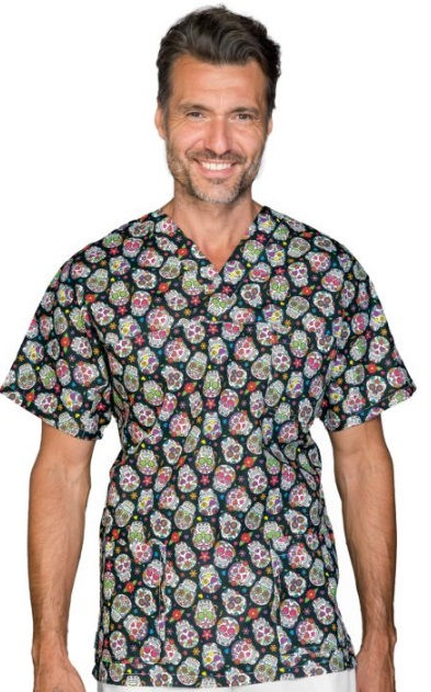 Miniatura: Casacca Unisex Collo a V -100% cotton - 185gr