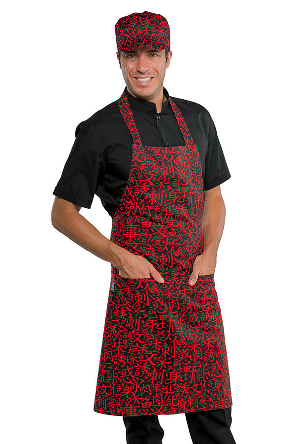 Miniatura: Grembiule con Pettorina - 100% cotton - 190 gr