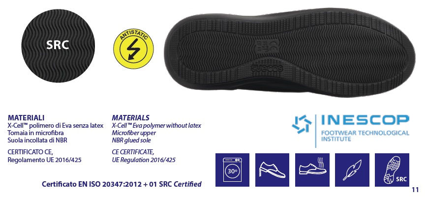 Miniatura: Scarpa SUECOS NATT/KLAR - Unisex antiscivolo SRC -
