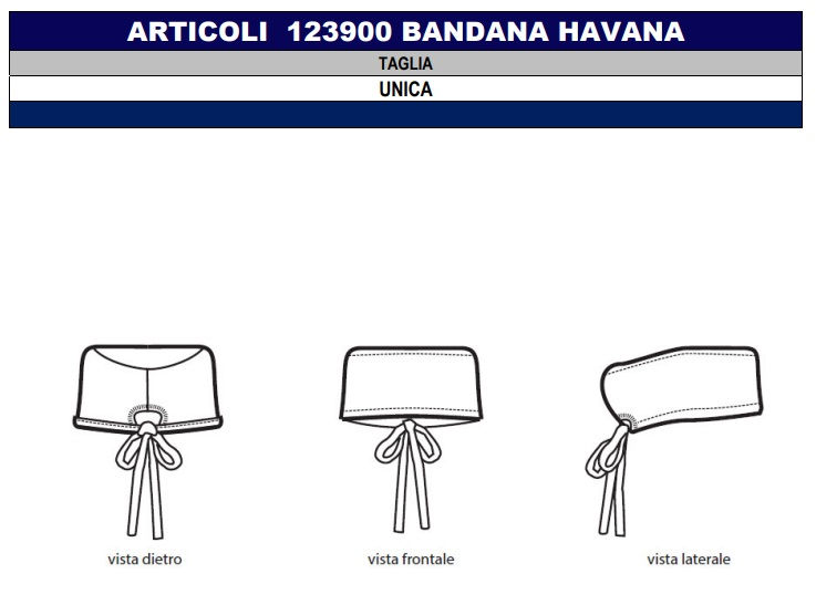 Miniatura: Bandana Havana - 100% cotton - 185gr