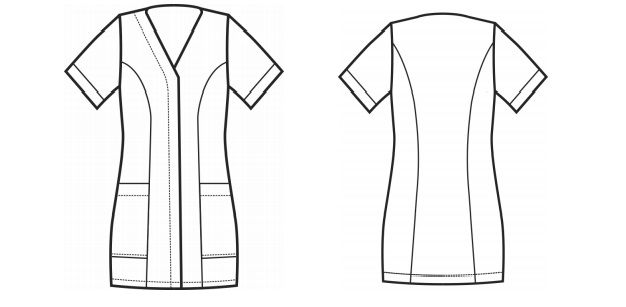 Miniatura: Casacca Sion - 65% polyester 35% cotton - 125gr