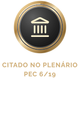 Selo de citação no plenário sobre a PEC 6/19