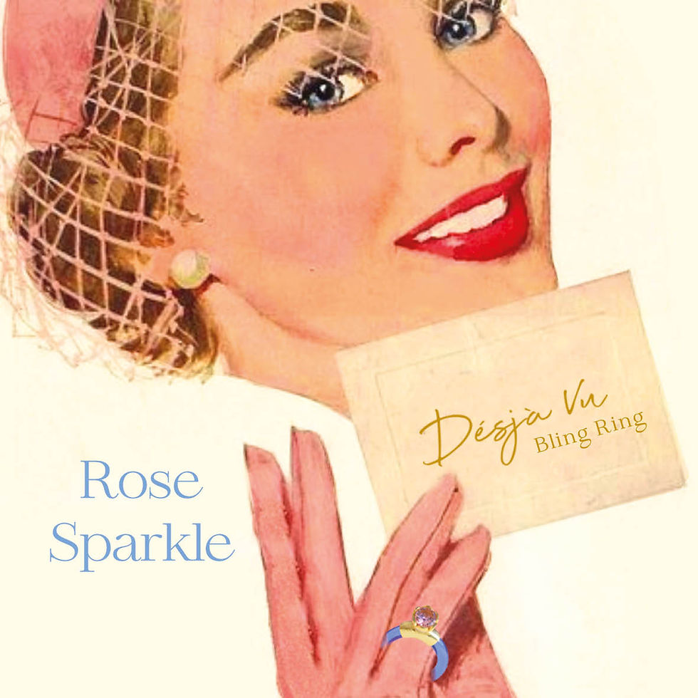 Thumbnail: Bling Ring Sunflower 'Rose Sparkle'
