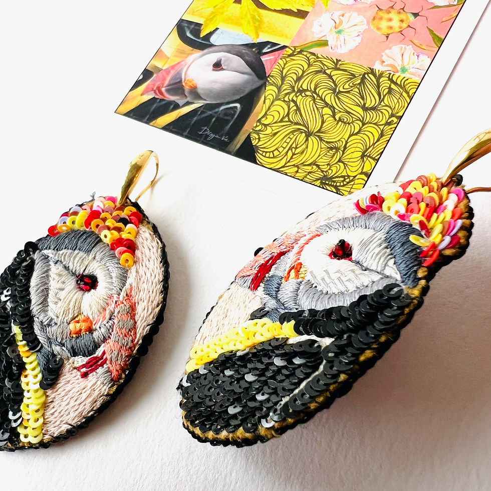 Thumbnail: ‘You are Tropical Chic’oorbellen
