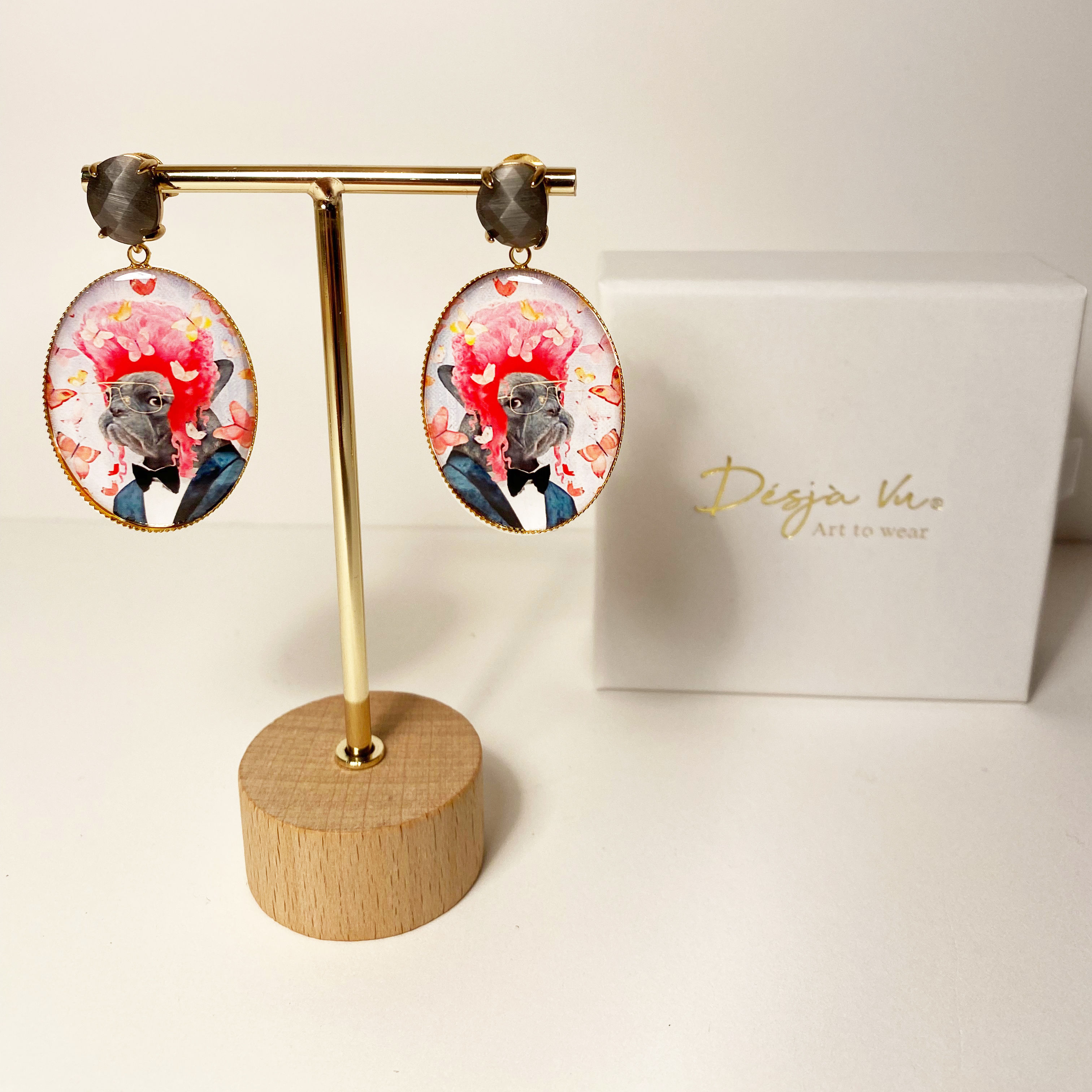 ‘You are in Love’ - Art Collection Earring: 0049