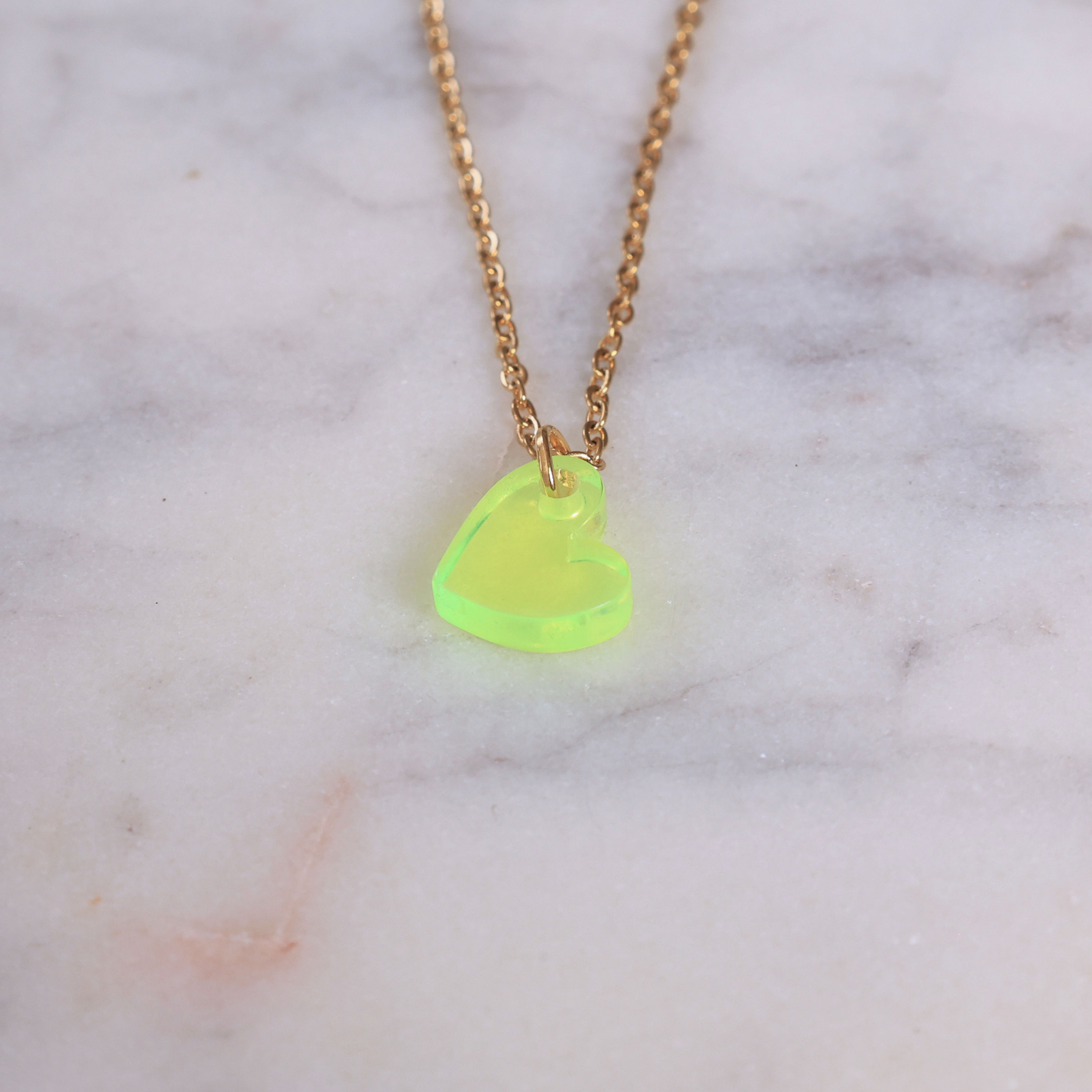 The Tiny Love Collection - Neon Yellow