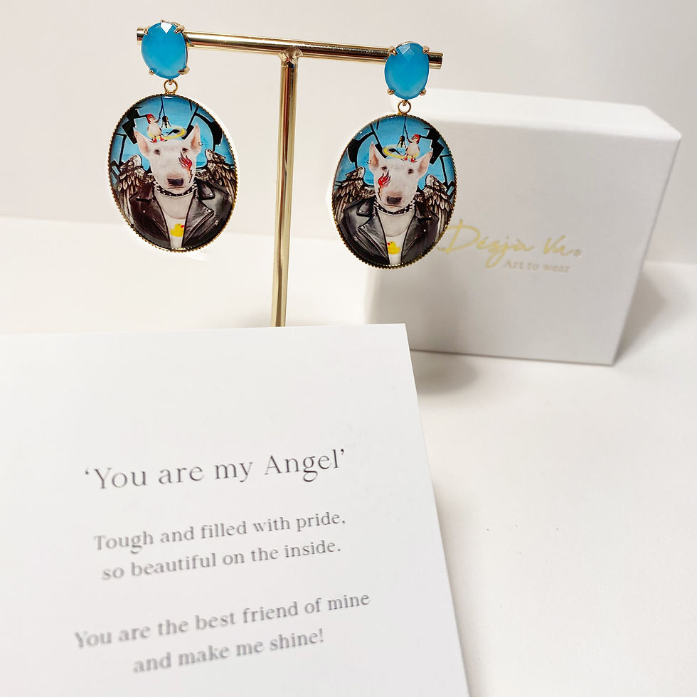 Thumbnail: 'You are my Angel' earrings