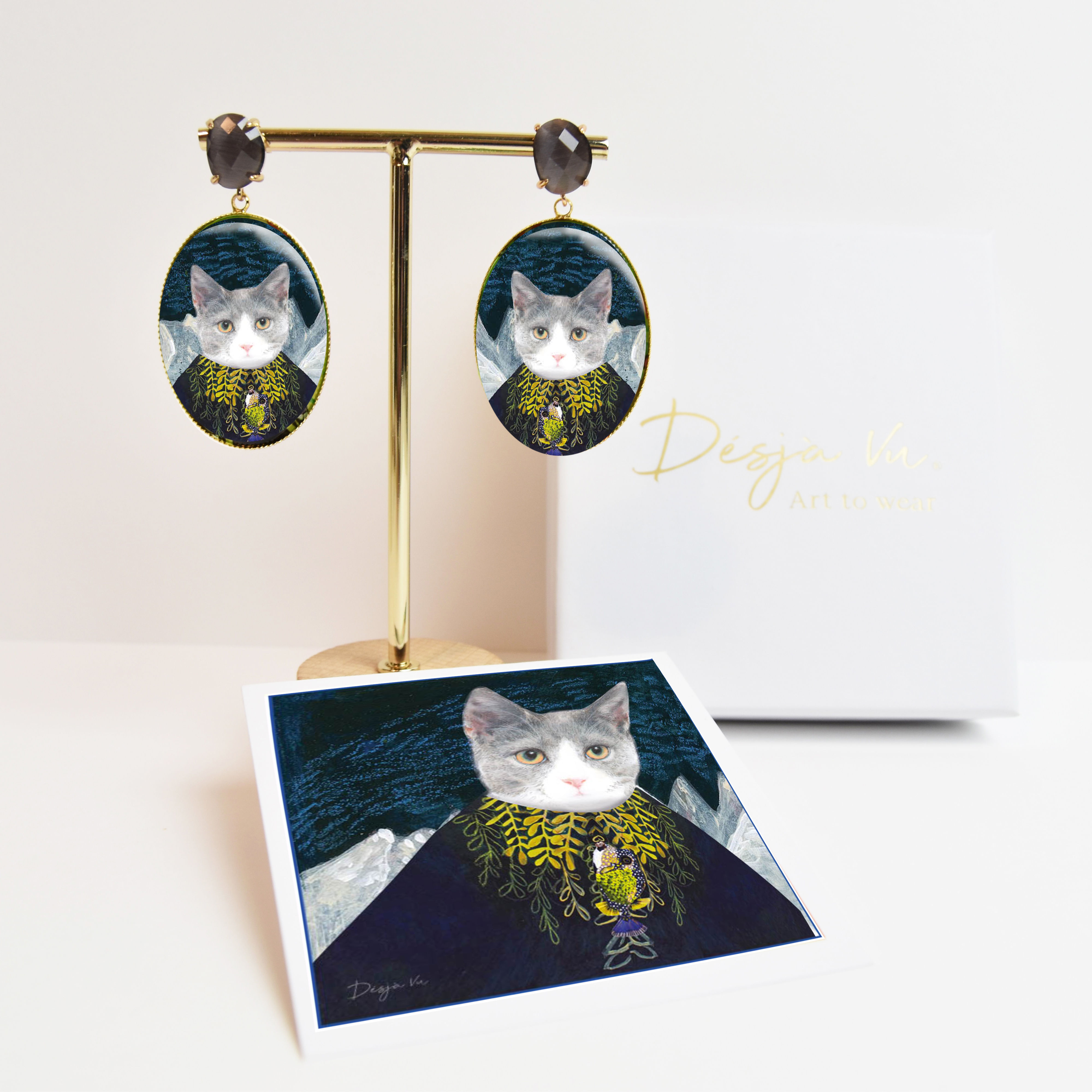 You are a knight - Art Collection Earring: 0150