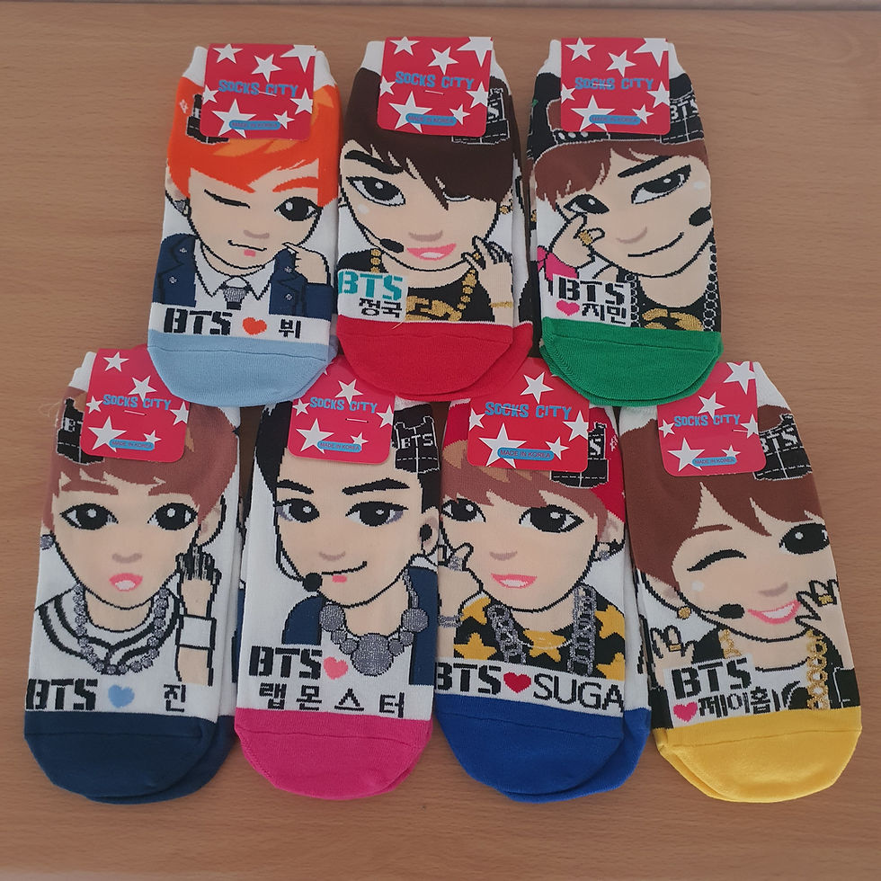 Shipping costs from Korea_BTS_kpop_socks
