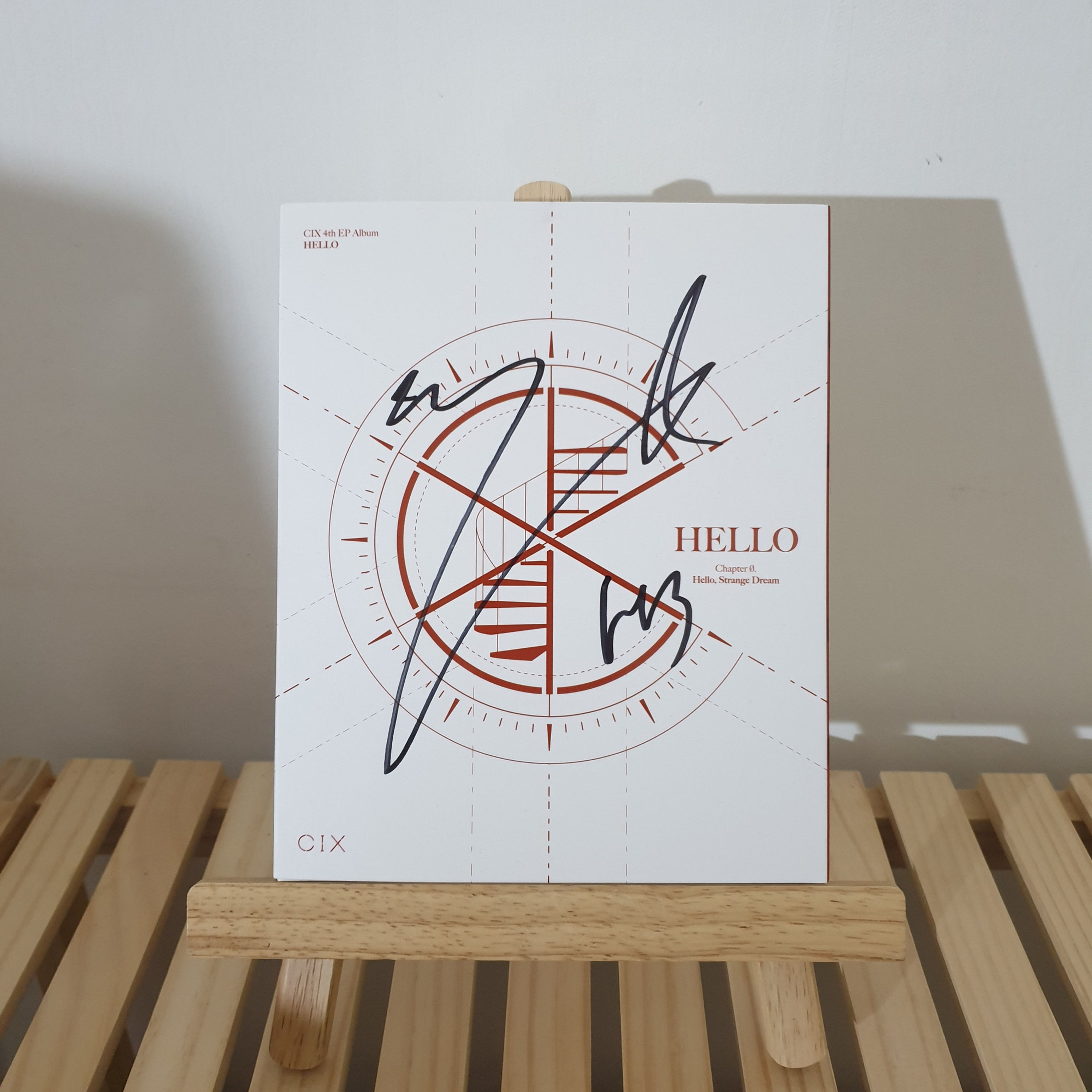 CIX - 4TH EP Signed Album (Hello, Strange Dream ver.)