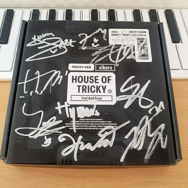 XIKERS Signed Kpop Albums_Bimae