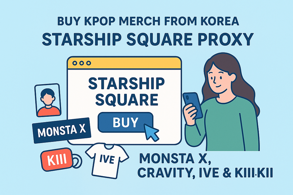 Starship Square official merch proxy service