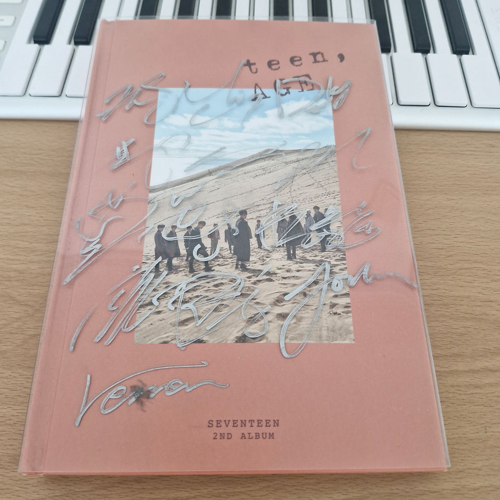 SEVENTEEN Signed Album