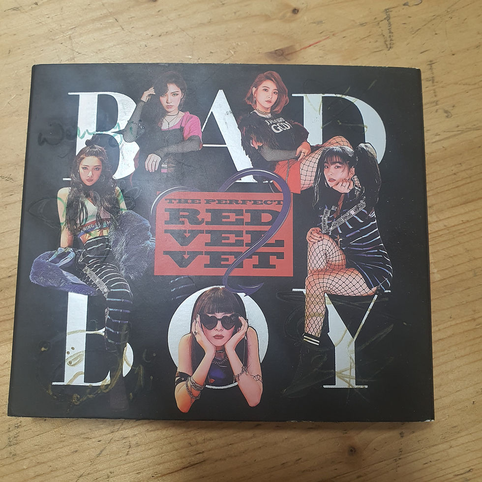 RED VELVET - The Perfect Red Velvet Bad Boy Bimae Signed Kpop Album