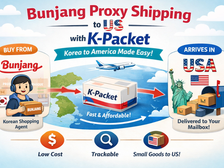 Bunjang Proxy Shipping to US with K-Packet: Complete Guide After Korea Post Small Packet Goods Restriction