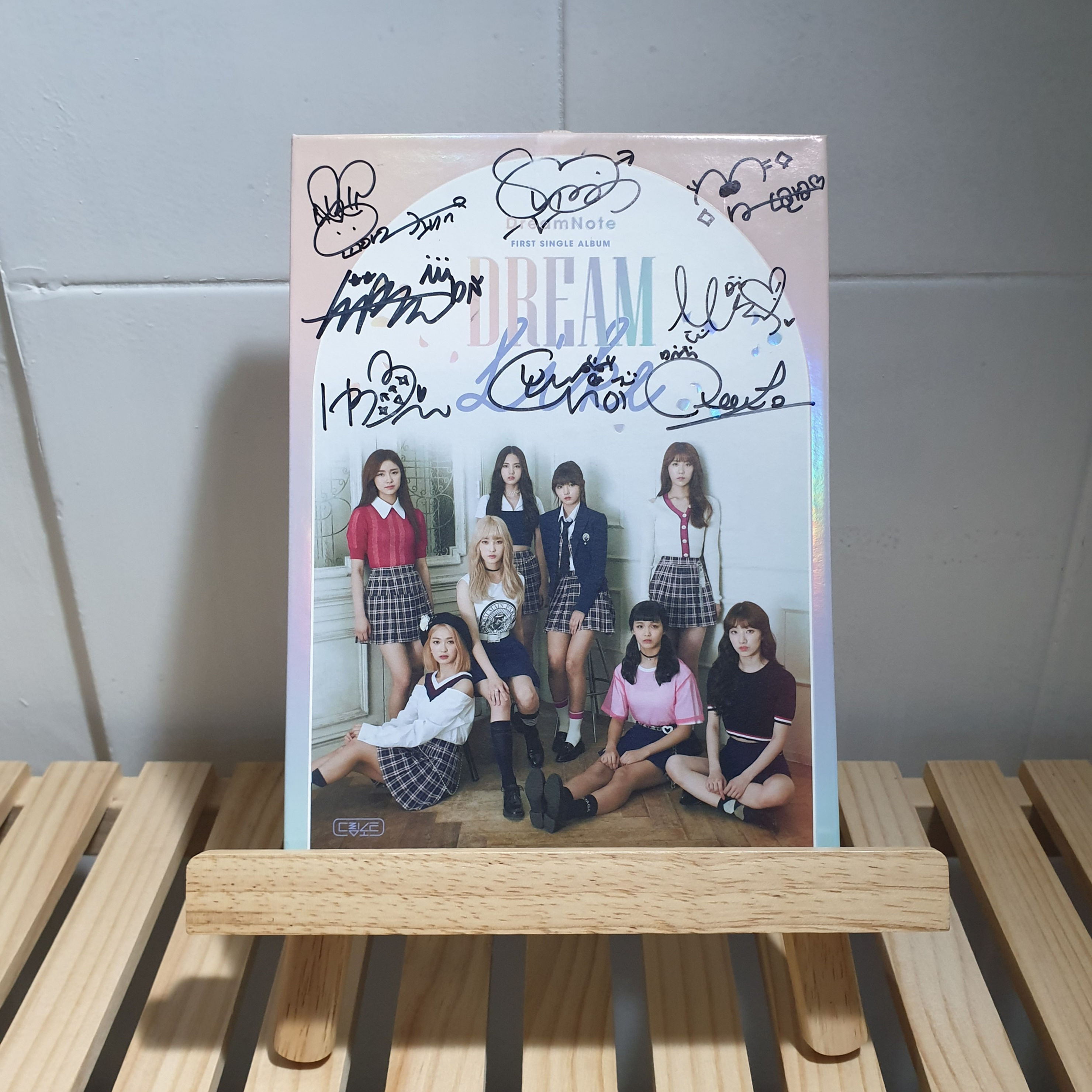 Dream Note - 1st Single Signed Promo Album