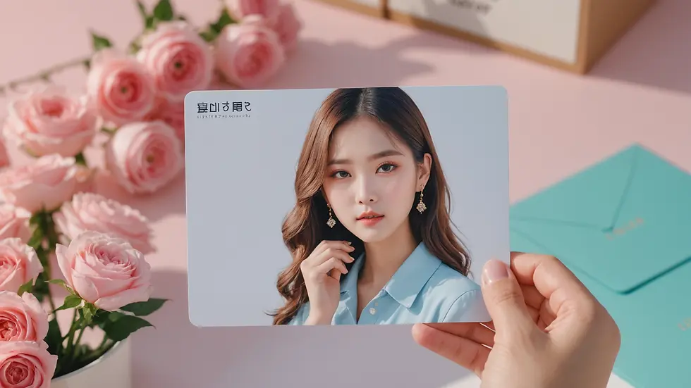 Kpop Card Presentation