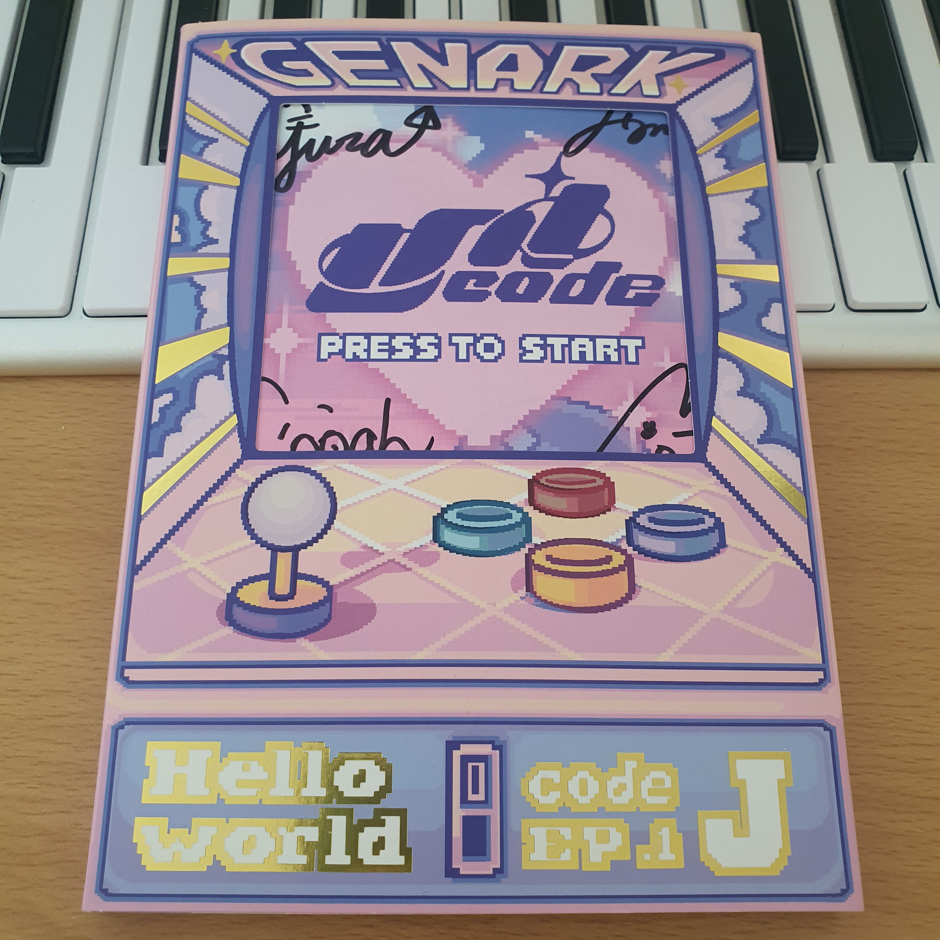 UNICODE - HELLO WORLD : CODE J EP.1 Signed Promo Kpop Albums