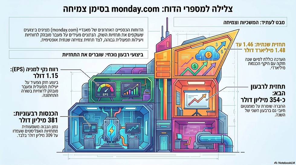 ניתוח דוח של MNDY על ידי Notebook lm
