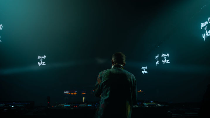 Nomad.Studio , Lucas Garcias, mapping, show , contenido, espectaculo. stage desing, Vj, festival