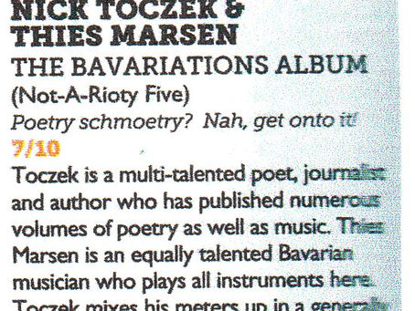Vive Le Bavariations! Review of The Bavariations Album in Vive Le Rock