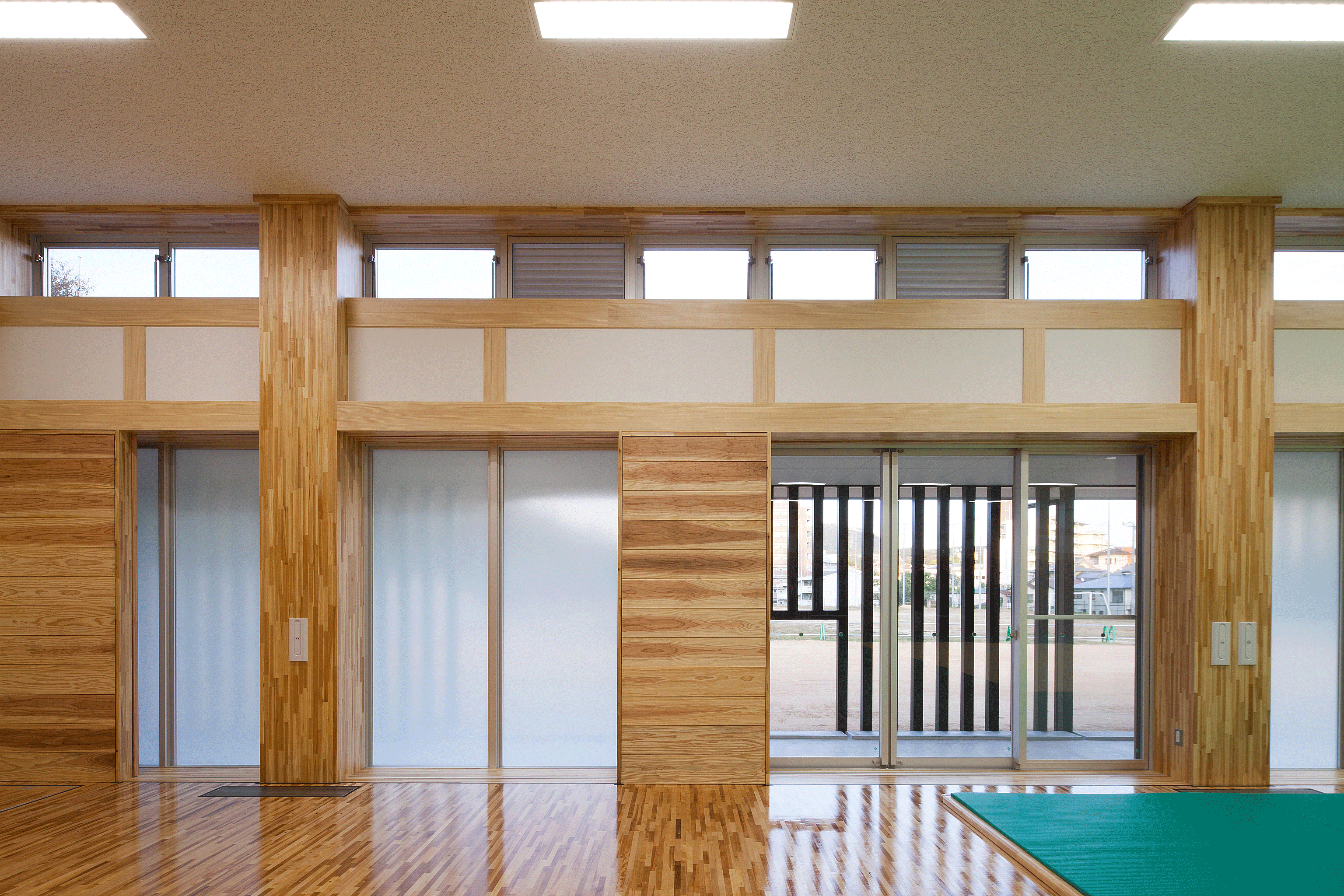 早鞆学園武道場　内観2