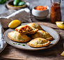 Empanadas venezolanas con tequeños preparadas por chef a domicilio en Uruguay