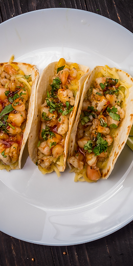 Tacos al pastor y cochinita pibil preparados por chef a domicilio en Uruguay