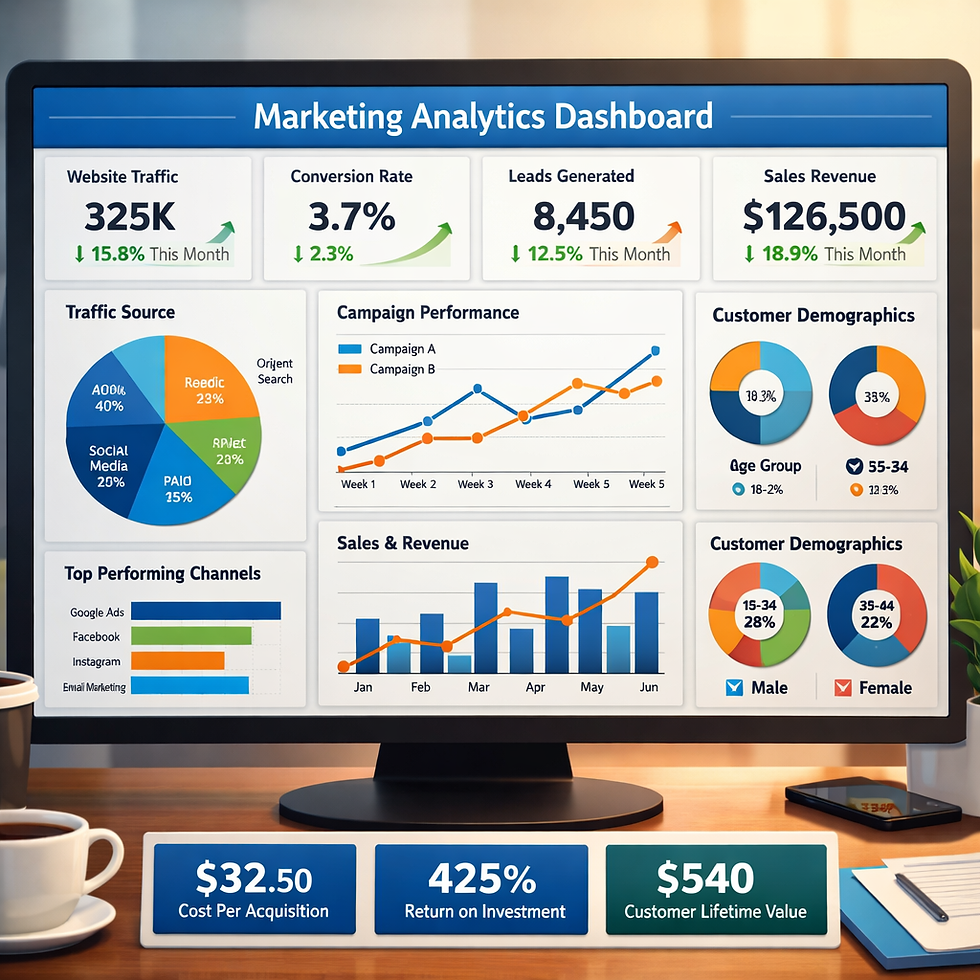 Marketing Analytics Dashboard