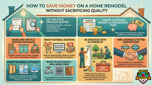 How to Save Money on a Home Remodel Without Sacrificing Quality