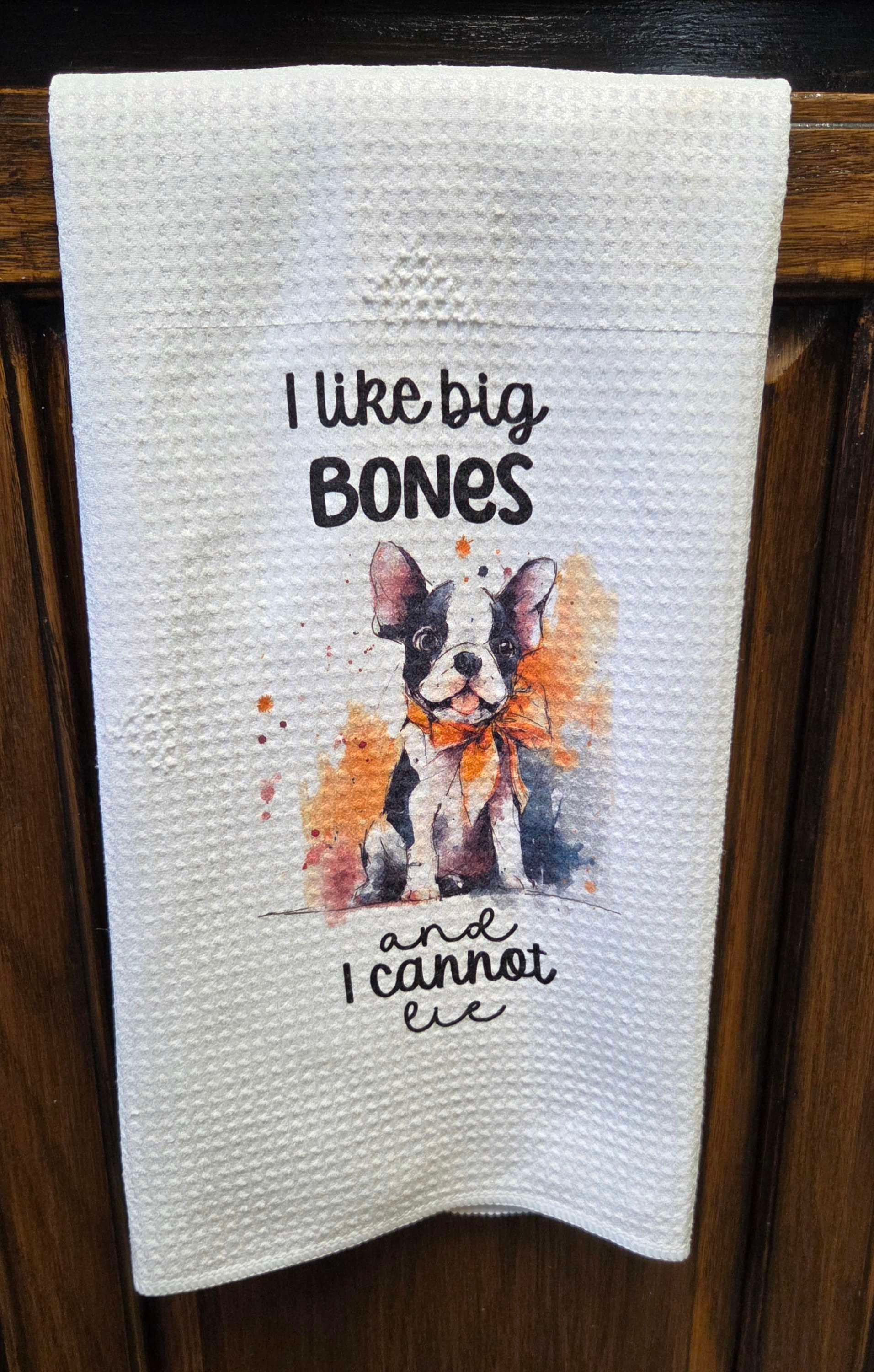 Big Bones Dish Towel