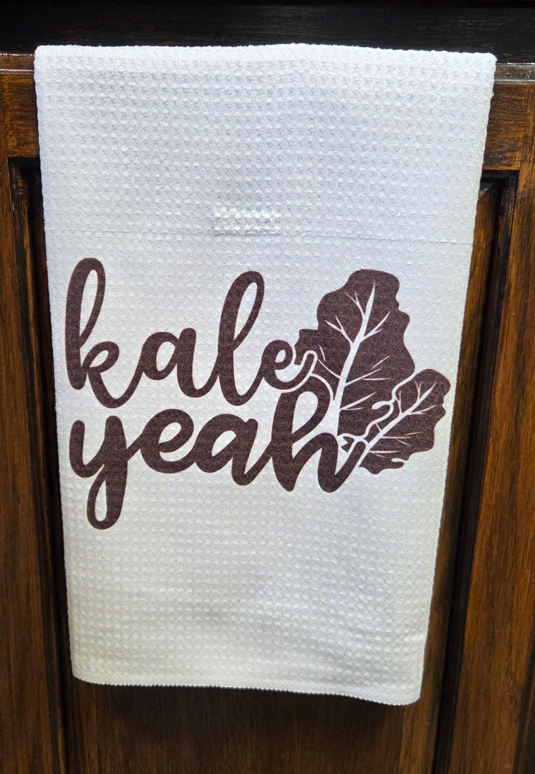 Kale Yeah Dish Towel