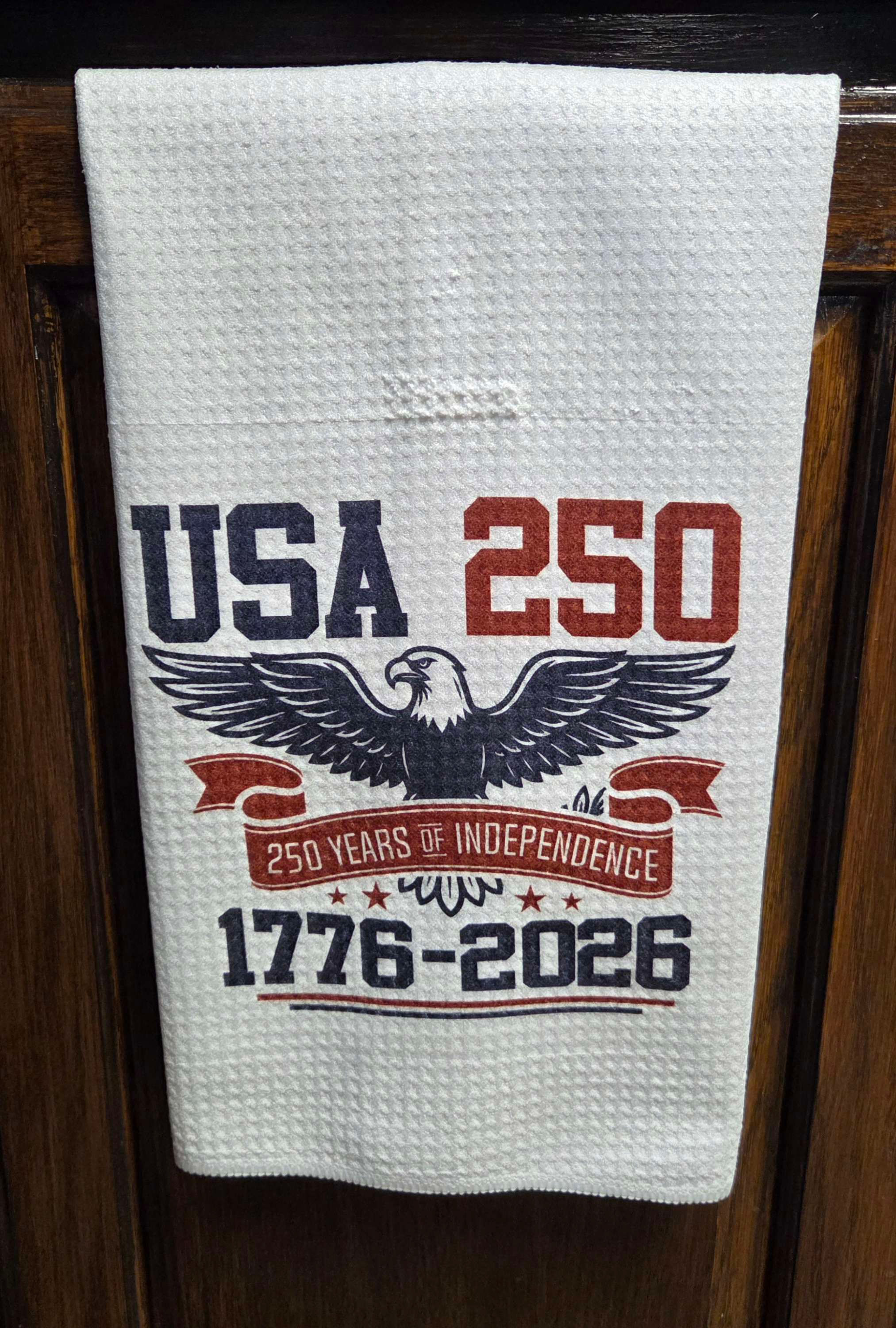 USA 250th Eagle Patriotic Towel