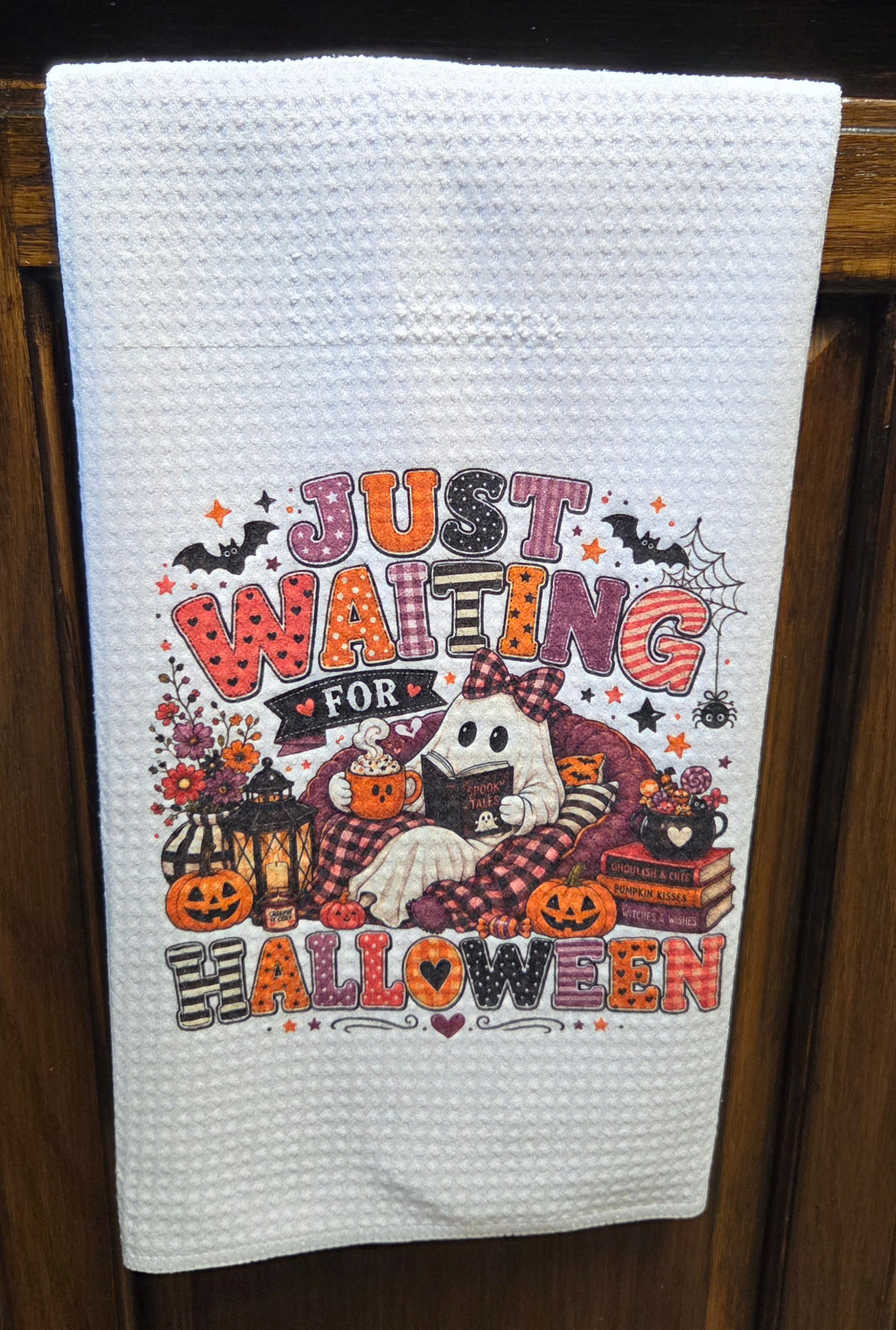 Waiting for Halloween Towel