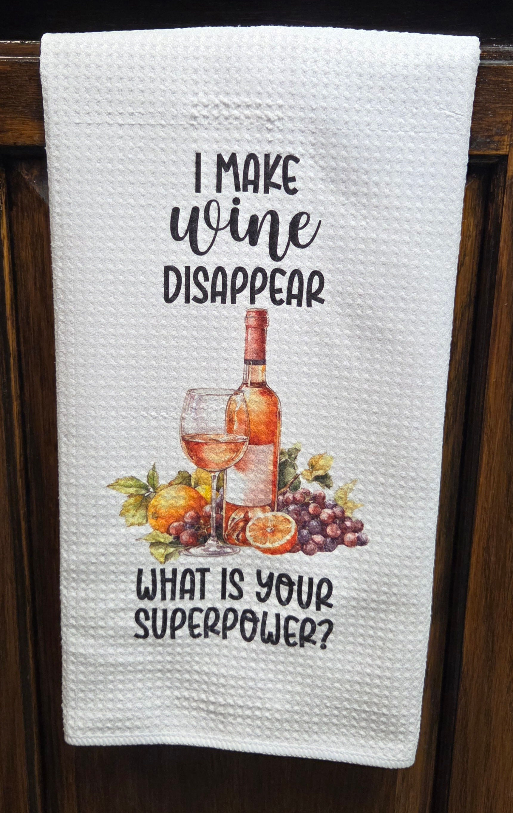 Make Wine Disappear Towel