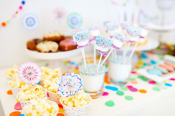 Colorful Party Snacks