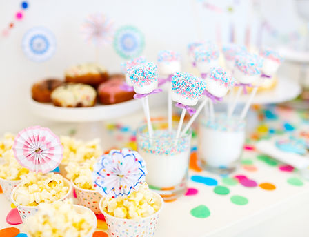 Colorful Party Snacks