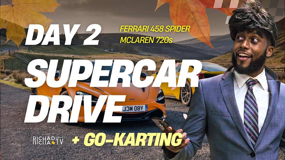 DAY 2 SUPERCAR DRIVE