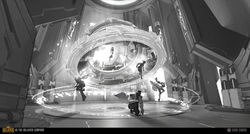 Ship HQ - return hall