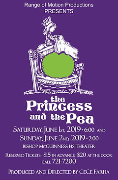 2019 The Princess and the Pea Poster Cop