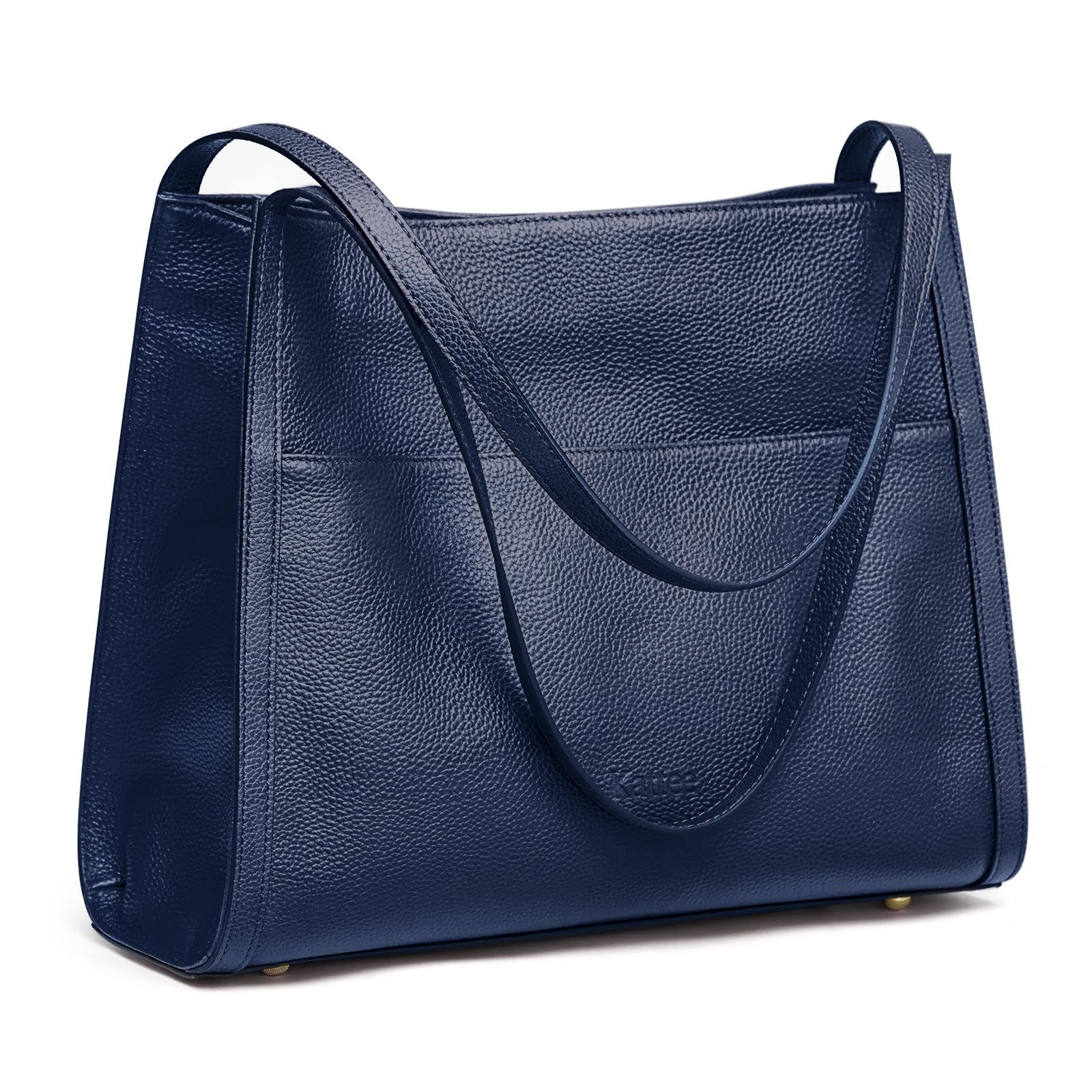 Kattee Genuine Leather Tote Bags for Women Soft Leather Shoulder Purses and Hand