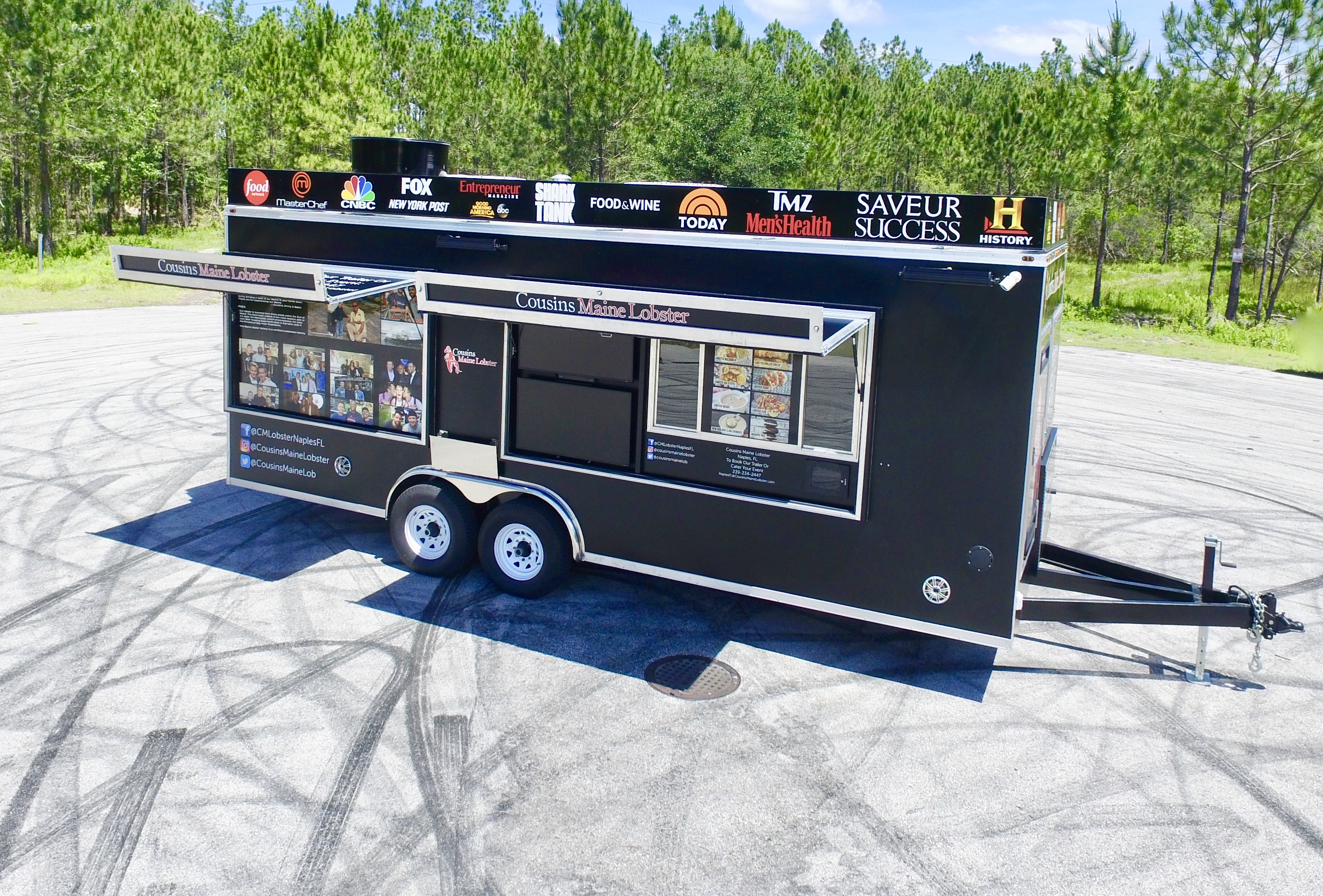 Cousins Maine Lobster Food Trailer United States Premier Food Truck