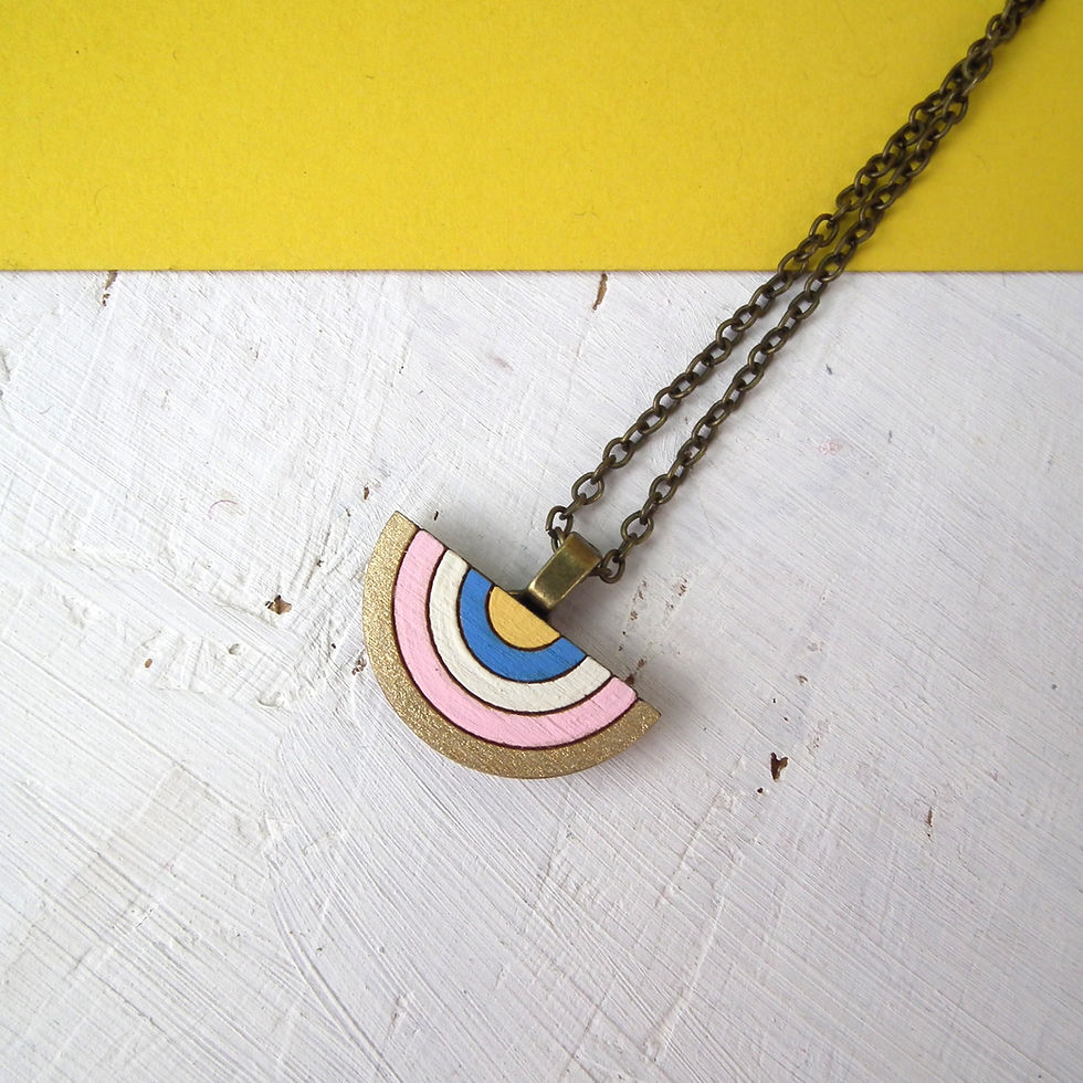 Thumbnail: Mini Rainbow Necklace