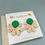 Thumbnail: Statement Jesmonite Terrazzo Flower Earrings
