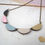 Thumbnail: Statement Wooden Bunting Necklace